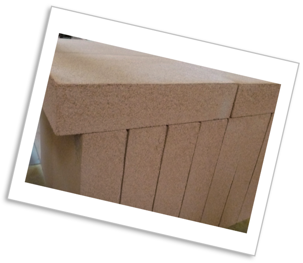 Agglomerated cork panels and blocks
